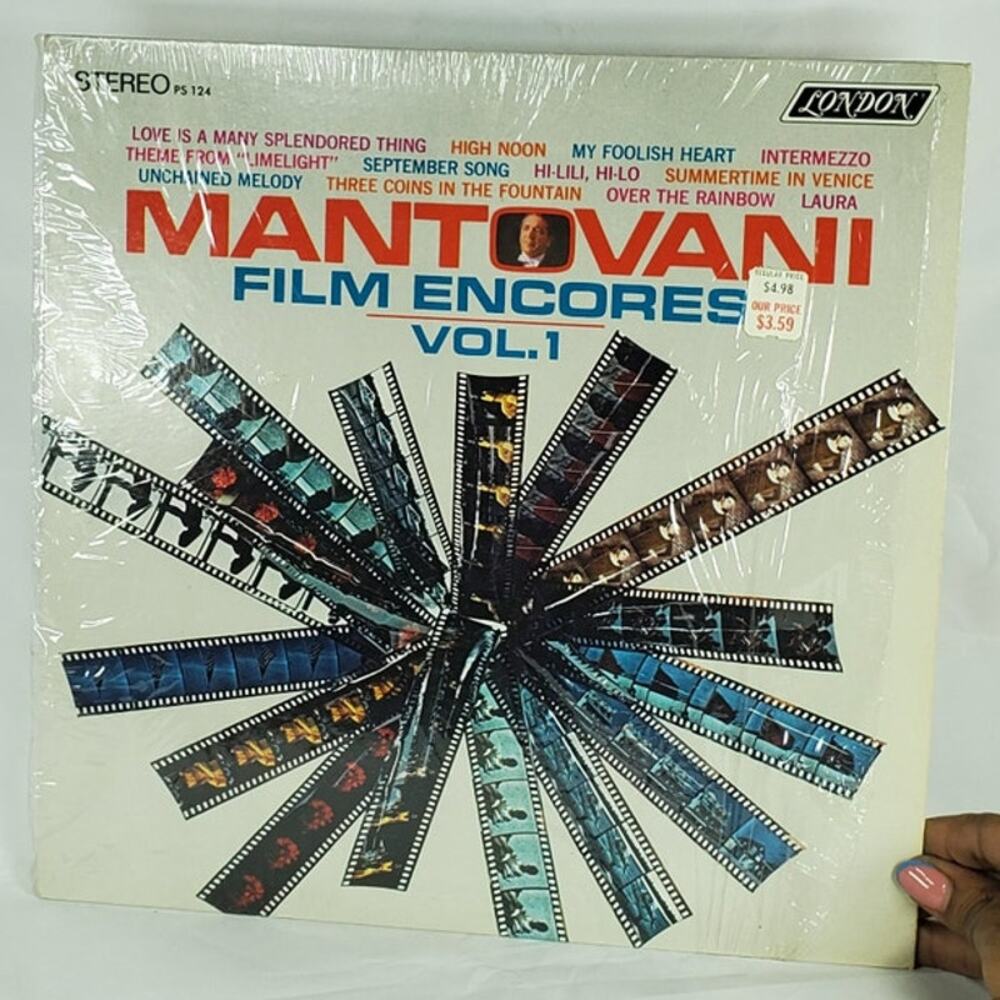Mantovani Film Encores Vol. 1 Vinyl LP London Records Stereo